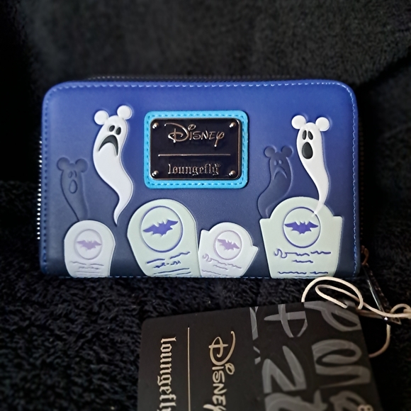 Disney Haunted Mansion Loungefly Mini Backpack and Wallet main image 8